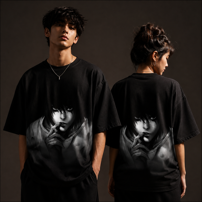L Anime Graphic T-Shirt