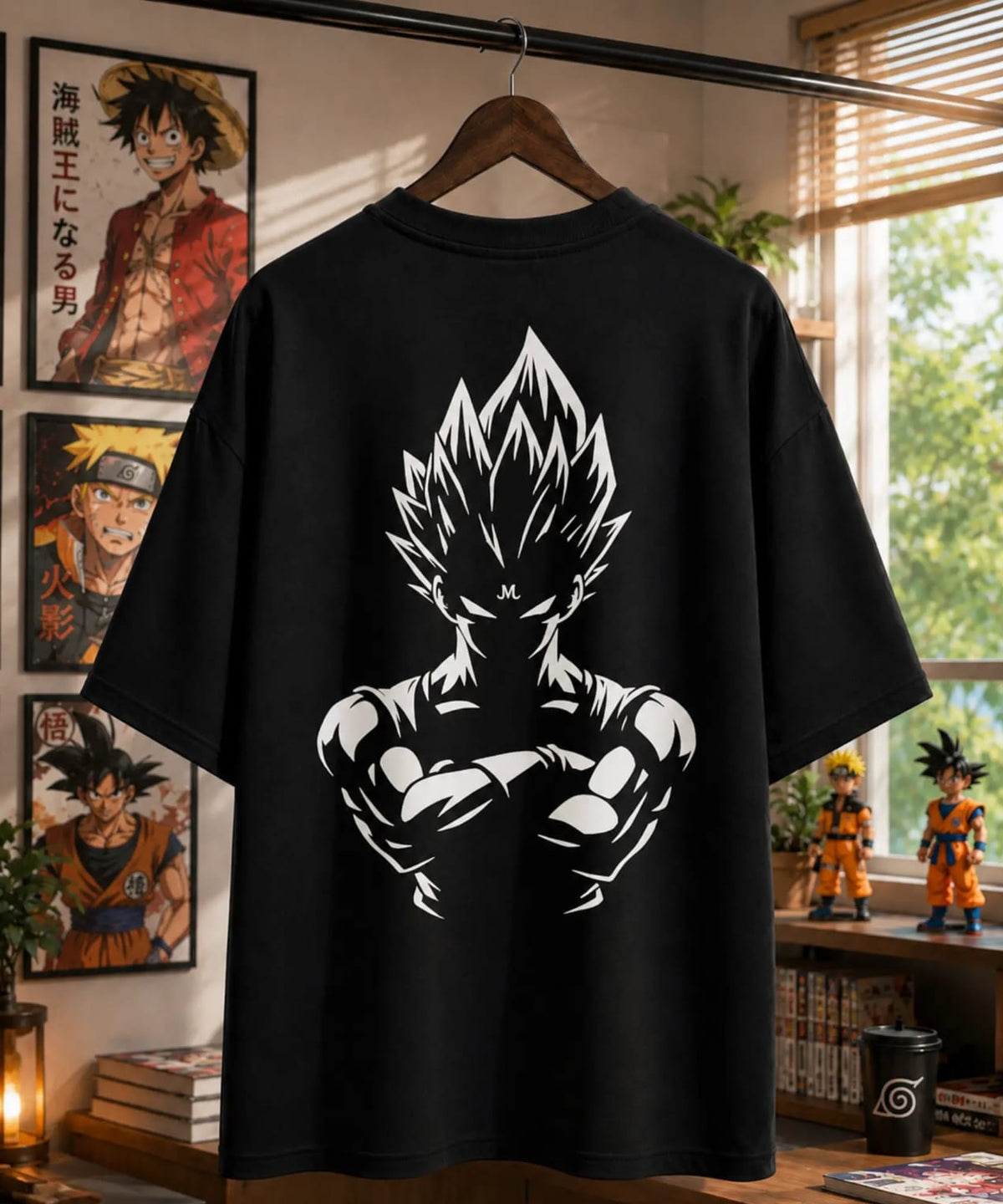 Majin Vegeta Anime Graphic Printed T-Shirt