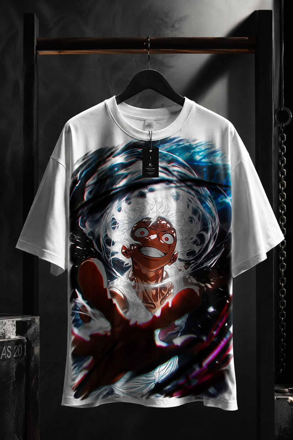 Luffy Gear 5 Anime Graphic T-Shirt