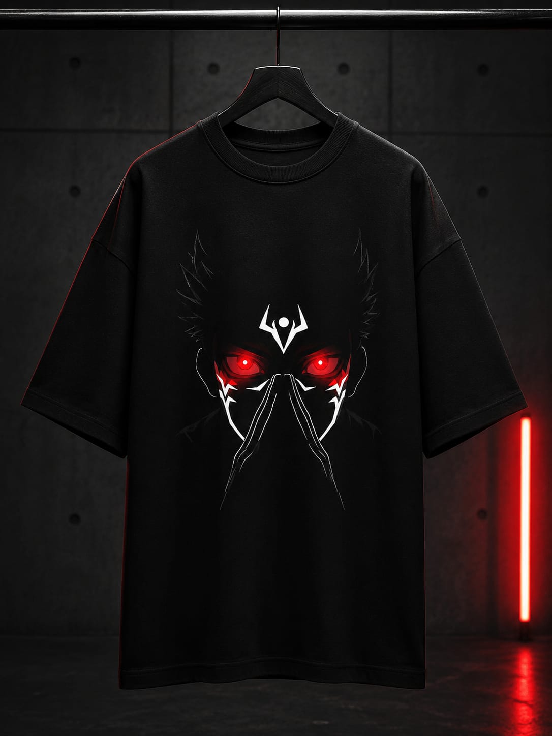 Sukuna Red Eyes Graphic T-Shirt