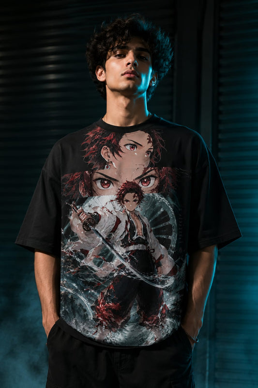 Tanjiro Anime Graphic T-Shirt